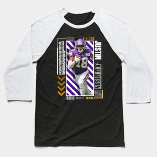 Justin Jefferson Paper Poster Version 10 Baseball T-Shirt